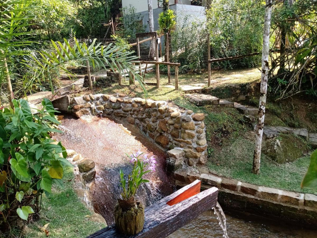 Pousada Vertente Das Aguas Lumiar Bagian luar foto