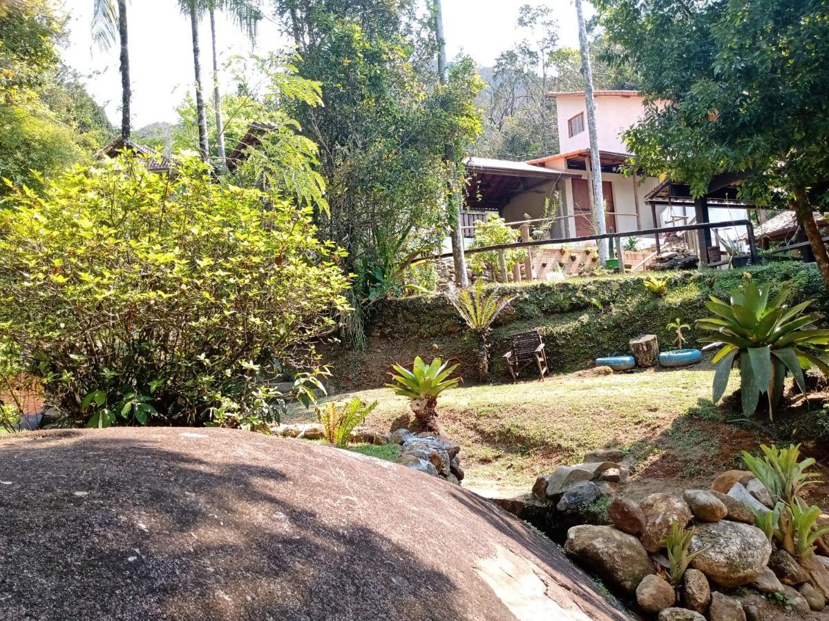 Pousada Vertente Das Aguas Lumiar Bagian luar foto