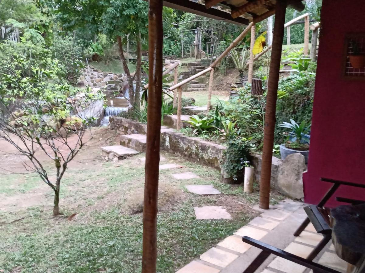 Pousada Vertente Das Aguas Lumiar Bagian luar foto