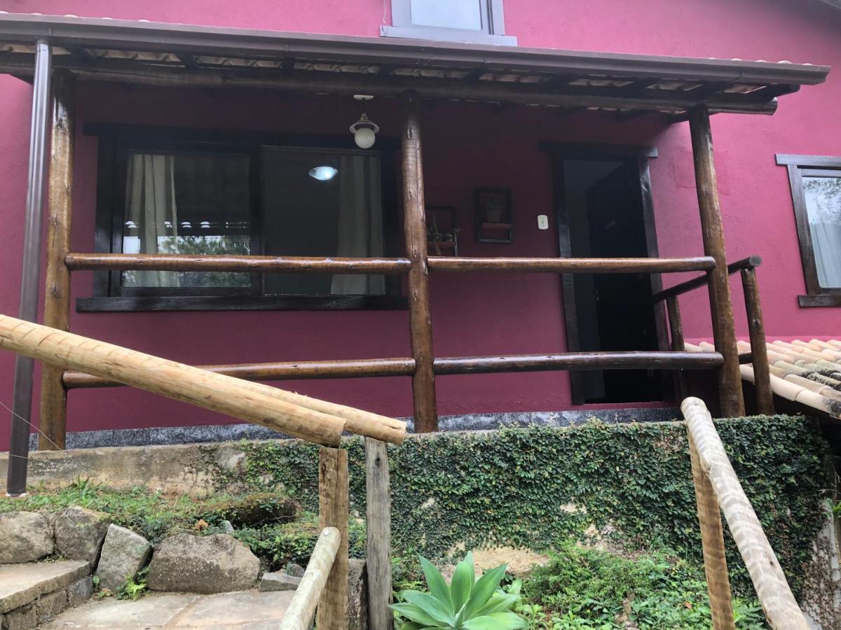 Pousada Vertente Das Aguas Lumiar Bagian luar foto
