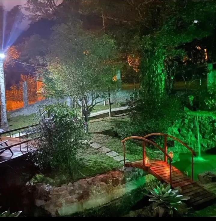 Pousada Vertente Das Aguas Lumiar Bagian luar foto
