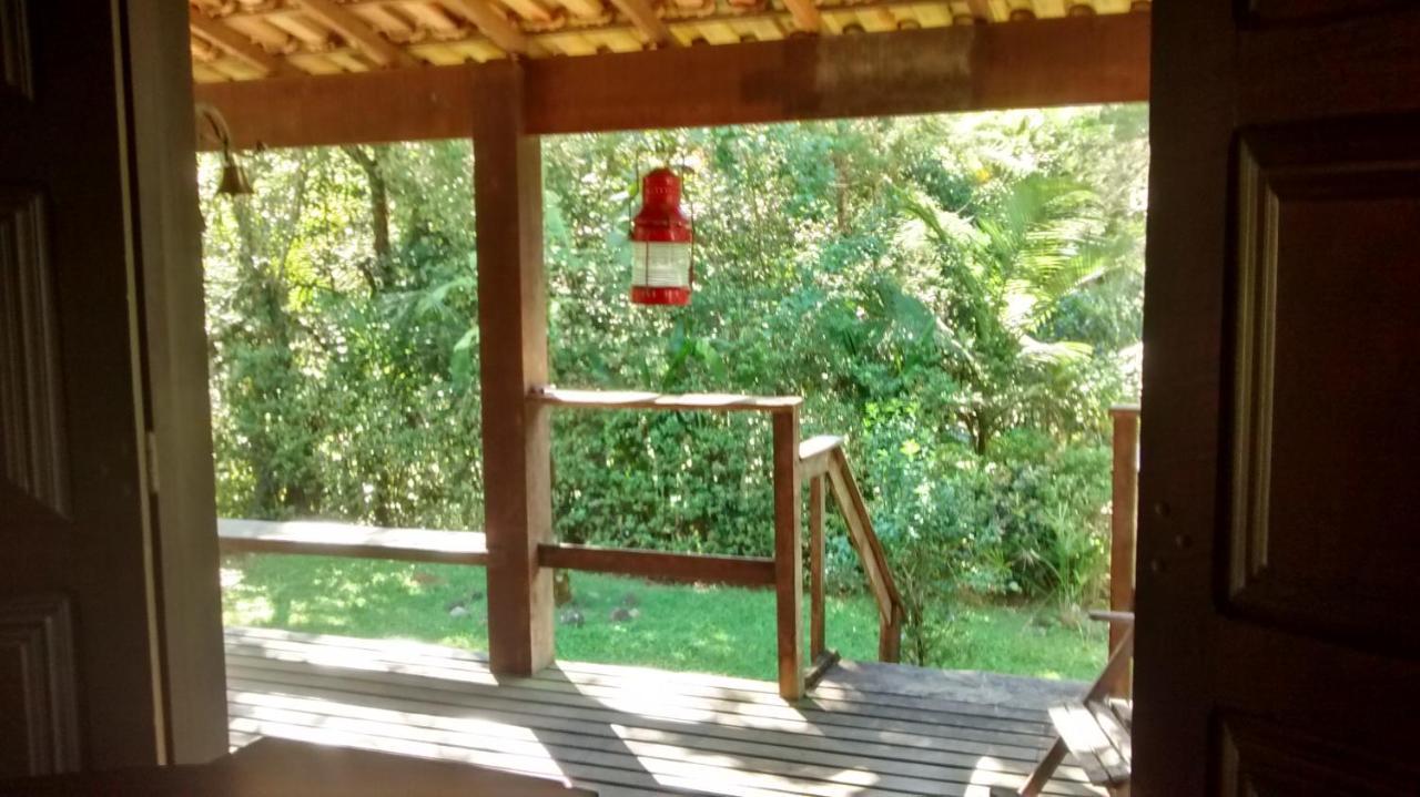 Pousada Vertente Das Aguas Lumiar Bagian luar foto