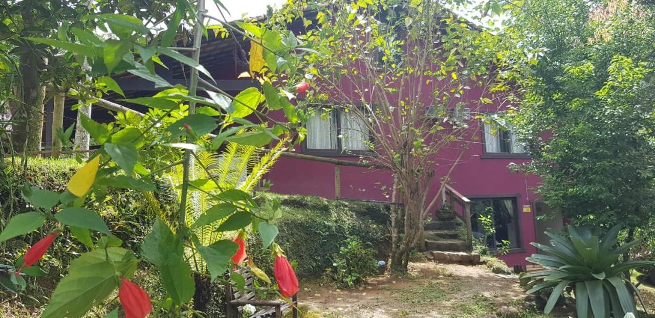 Pousada Vertente Das Aguas Lumiar Bagian luar foto